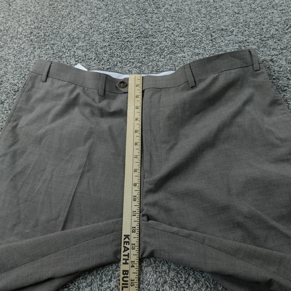 Ralph Lauren Pants Mens 38X32 Gray Slim Fit Chino Dress Slacks Trouser Stretch